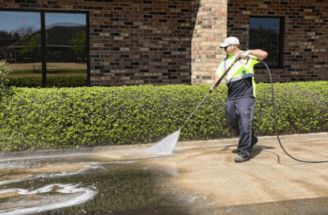 commercial concrete cleaning in boston